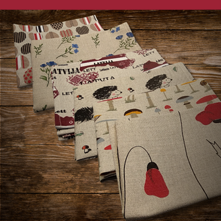 Lina dvieļi «Lina māja»