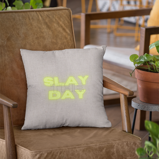 Dekoratīvais spilvens | kolekcija «Good vibes» | «The slay day»