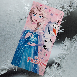 Frotē dvielis bērniem | Disney® Ledus sirds - Frozen | Elza un Olafs | 2