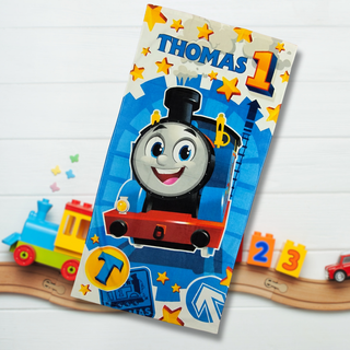 Frotē dvielis bērniem | Thomas & Friends – Vilcieniņš Tomass | 70x140 cm