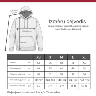 Klasiskais hūdijs bērnam | Militāri zaļš