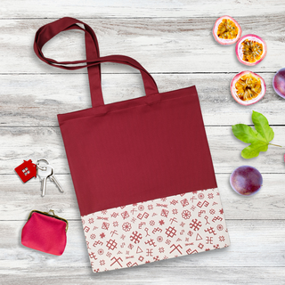 Kokvilnas maisiņš | Ar akcentu v.12. | Etnogrāfiskās zīmes