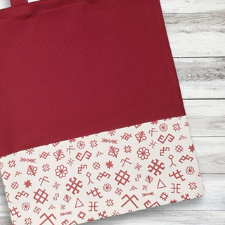 Kokvilnas maisiņš | Ar akcentu v.12. | Etnogrāfiskās zīmes