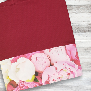 Kokvilnas maisiņš | Ar akcentu v.18. | Peoniju stāsts