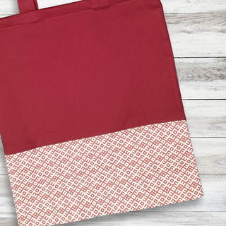 Kokvilnas maisiņš | Ar akcentu v.24. | Mēness-Saules raksts