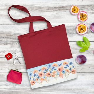 Kokvilnas maisiņš | Ar akcentu v.25. | Saulgriežu pļava