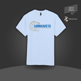 Kokvilnas T-krekls "Carnikavietis – pilsētnieks kopš 2026" | 4 krāsas