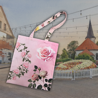 Tukuma Rožu svētku maisiņš – radīts no 50 metrus gara karoga | diz. 1