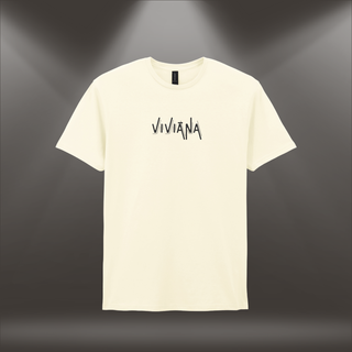 Kokvilnas T-krekls ar vārdu "Viviāna"